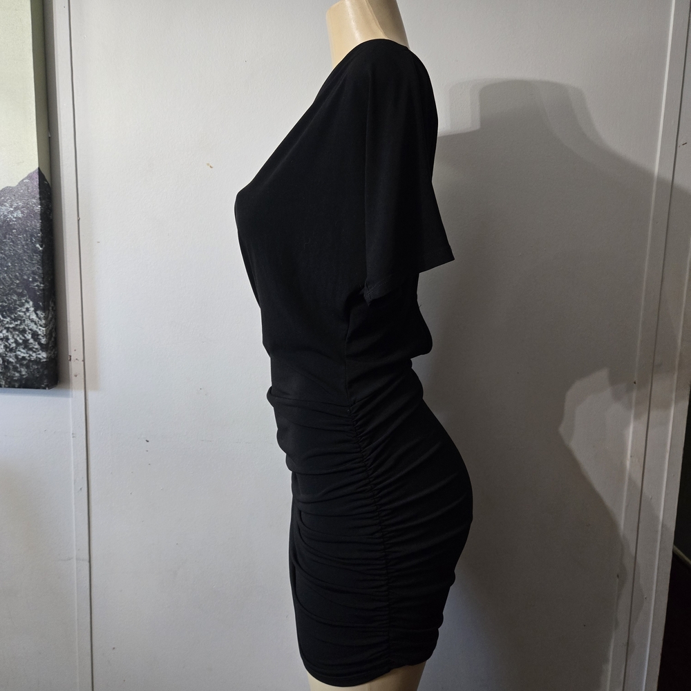Body Central Black Backless Dress with Strappy Design - Picture 5 of 10